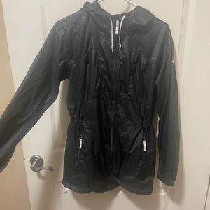 Black Columbia wind breaker